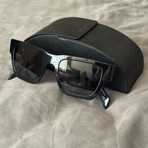 Prada Black Square Sunglasses